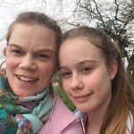 Me and my girl running